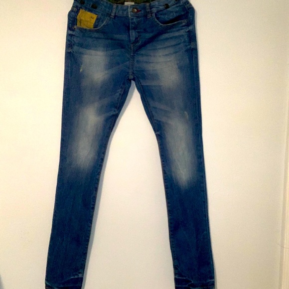 Zara Boys blue casual denim jeans size (13-14)Y (164cm) - Picture 1 of 7